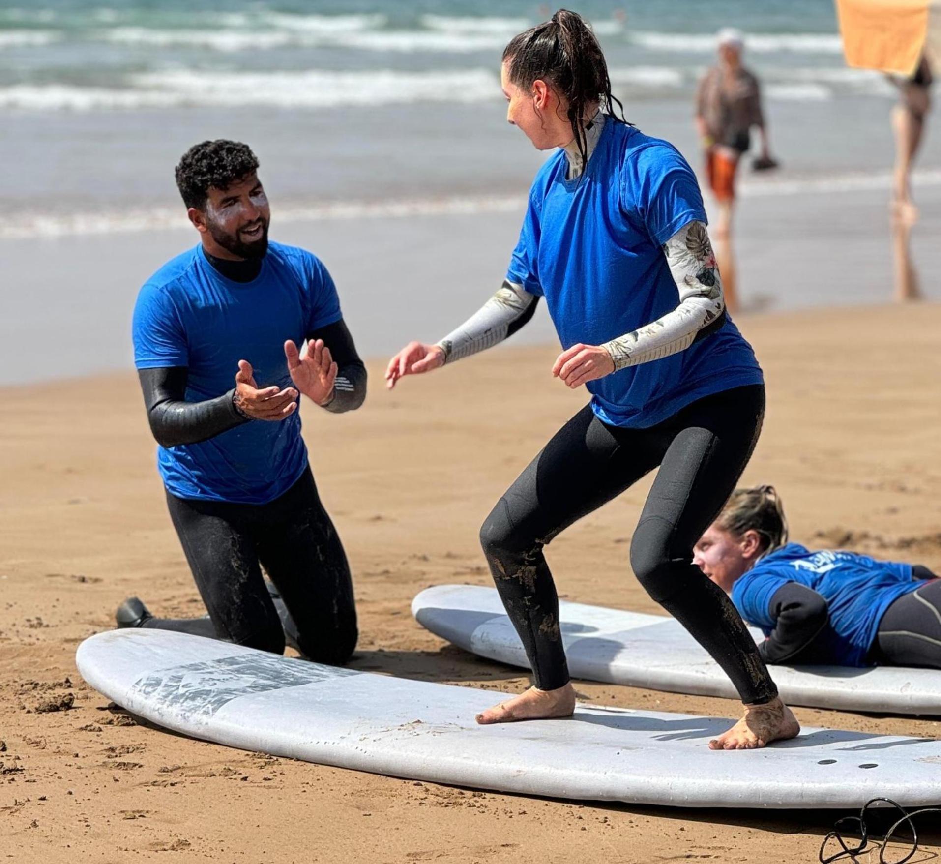 A Pousada Santacruz Surf Camp Tamraght Exterior foto